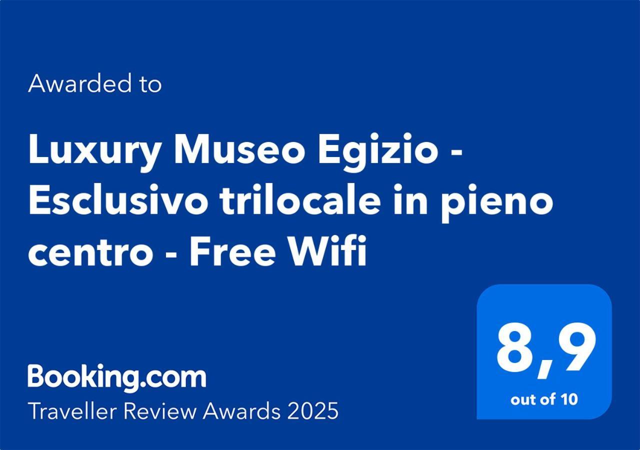 Luxury Museo Egizio - Esclusivo Trilocale In Pieno Centro - Free Wifi Apartment ตูริน ภายนอก รูปภาพ